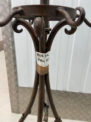 Perchero de hierro forjado Diseño clásico