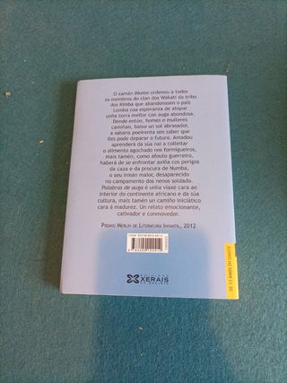 Libro palabras de auga