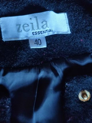 Precioso abrigo Zeila, alta costura