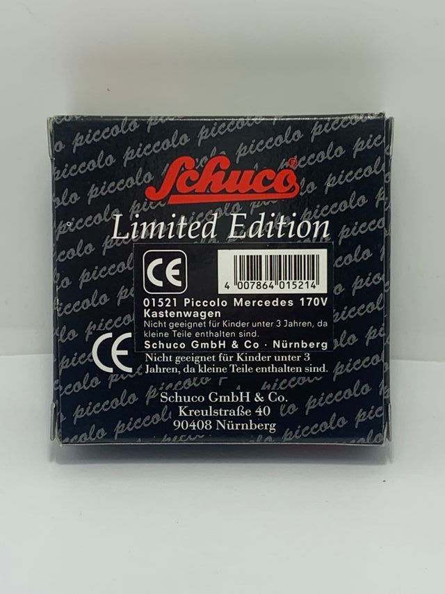 Catalogo 99 e Mercedes 170V Schuco Piccolo 1:90