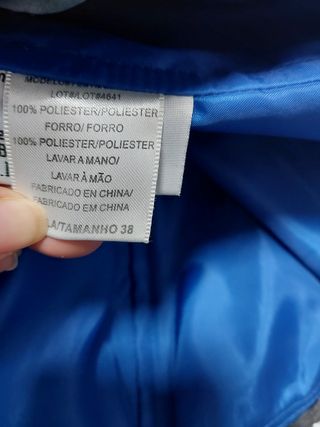 Vestido largo fiesta azul talla 38