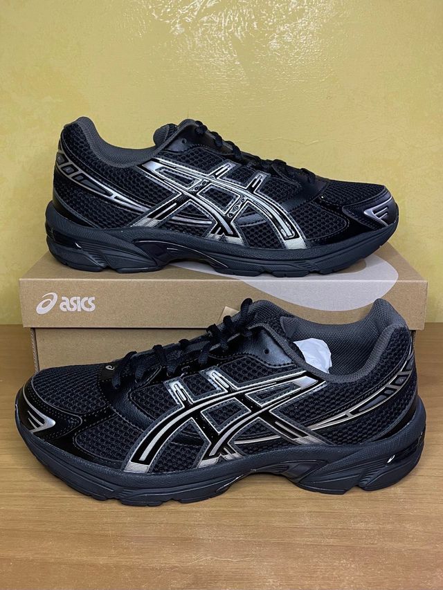 Asics Gel 1130 Nero / Argento Taglia 44 – Nuove!