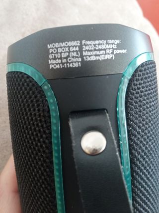 Altavoz Bluetooth con Iluminación led