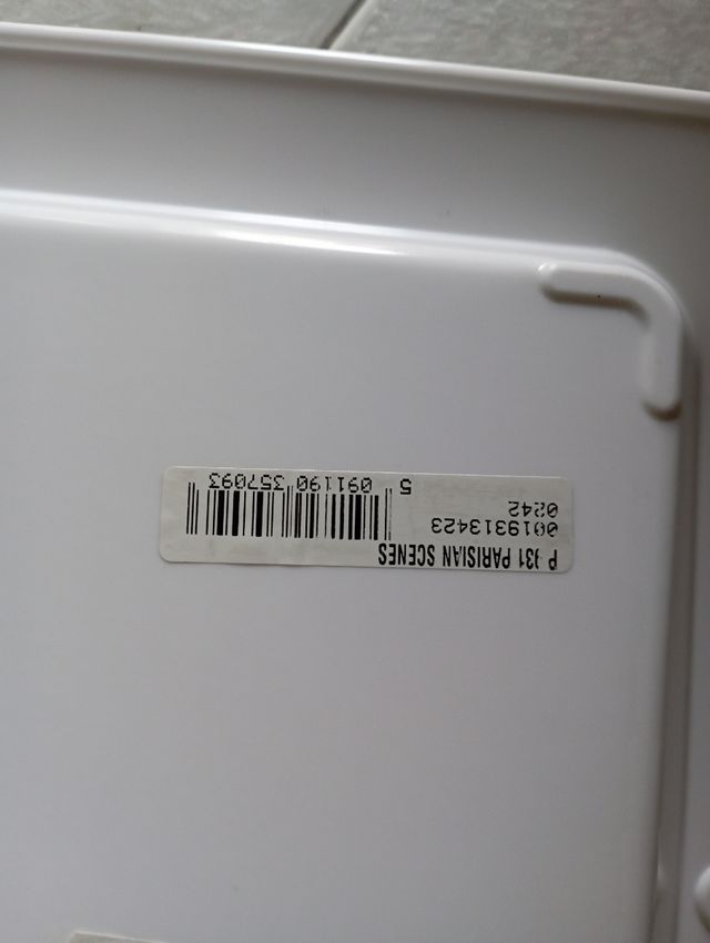 Vassoio parisian scenes