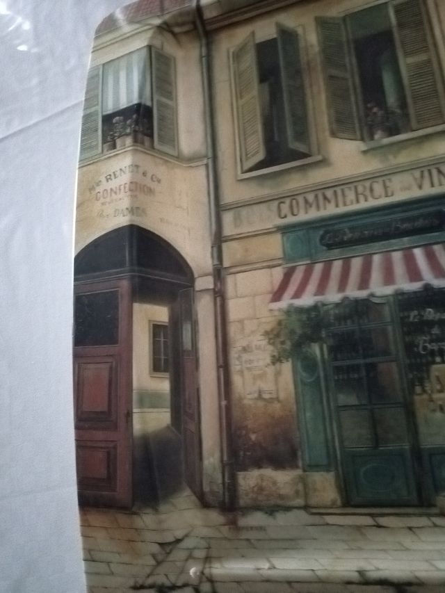 Vassoio parisian scenes