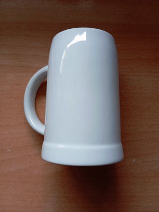 Muy antigua JARRA CERVEZA EJERCITO ESPAÑOL.