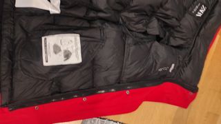 Cazadora doble roja Zara