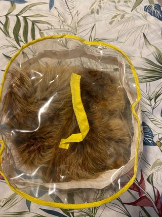 Bufanda de pelo de zorro natural