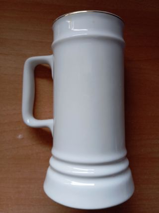 Antigua JARRA CERVEZA EJERCITO ESPAÑOL.