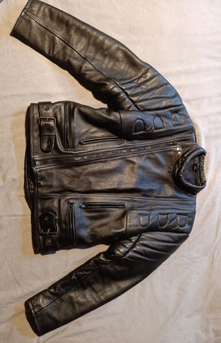 Chaqueta piel Cazadora cuero motera