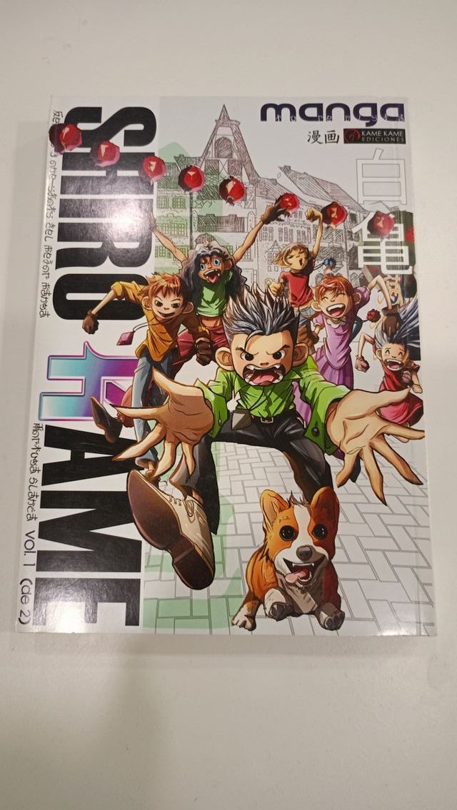 2 REVISTAS MANGA SHIRO KAME N. 1 y 2 + MUESTRA
