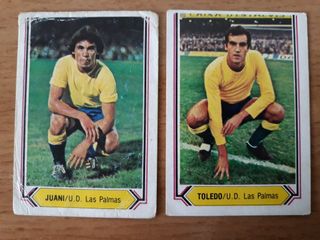 Lote 8 cromos fútbol Liga 80-81