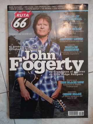 Revista Ruta 66 John Fogerty.
