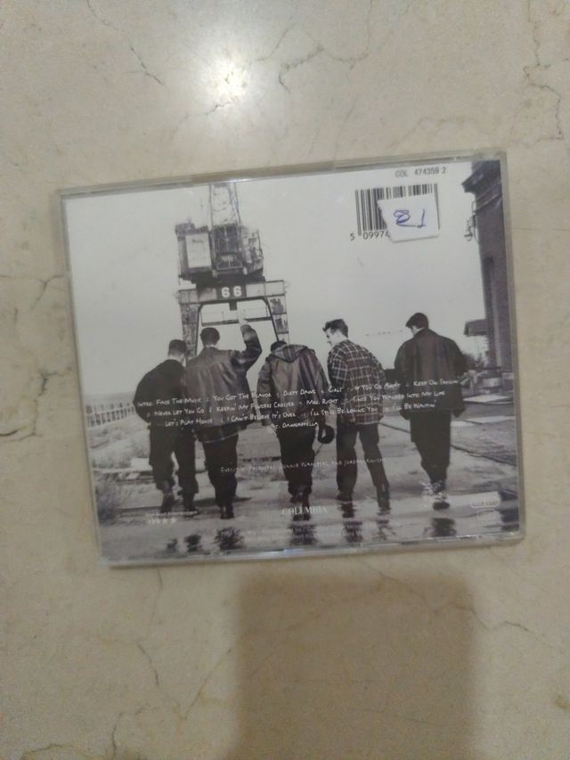 CD NKOTB FACE THE MUSIC