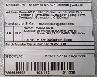 Funda de móvil Galaxy S225G.