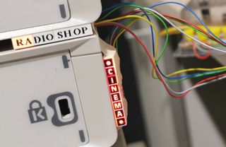 Maquetas BUSCH: circuito electrónico 2 rótulos led