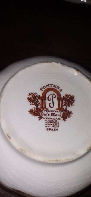 Piezas vajilla Pontesa