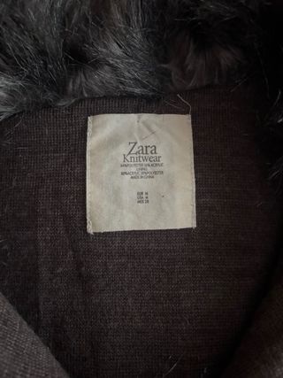 Chaleco de pelo sintético