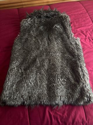 Chaleco de pelo sintético