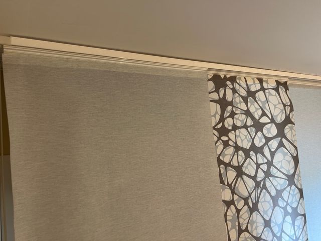 Barra cortina panel japones