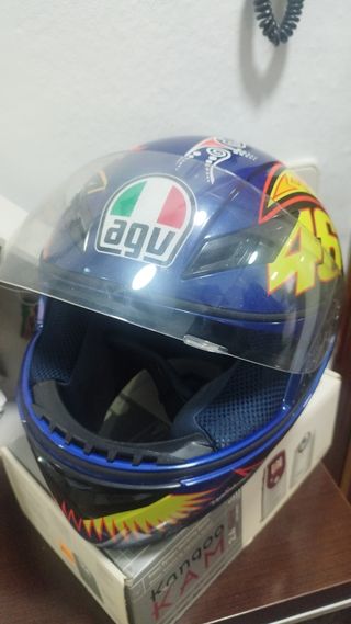 Casco moto agv
