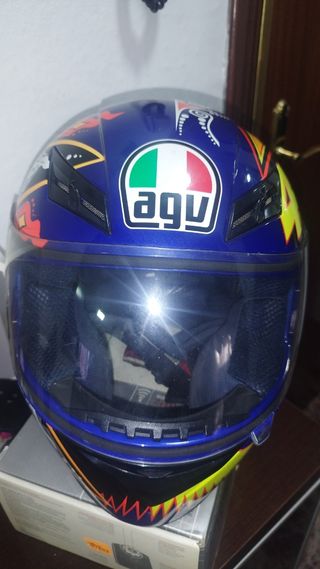Casco moto agv