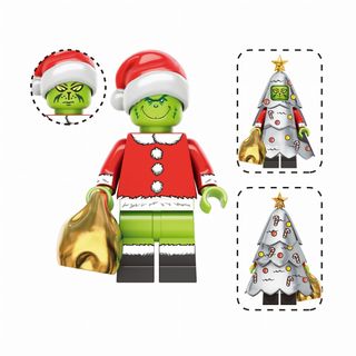 Grinch lote 3 modelos lego compatible