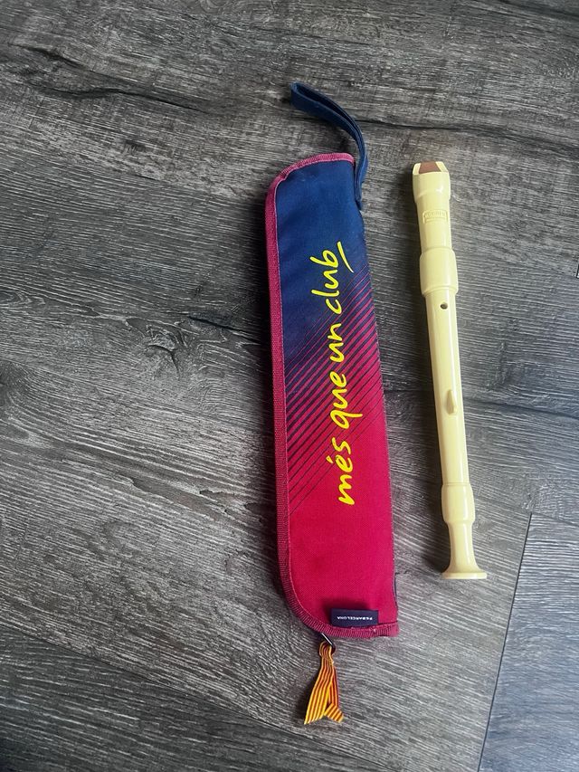 Flauta Hohner y funda FCB