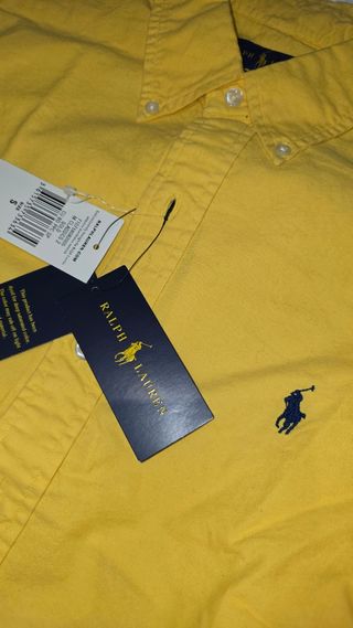 Camisa Ralph Lauren Amarilla talla S