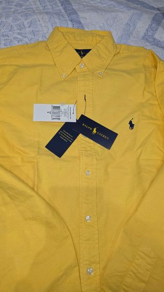 Camisa Ralph Lauren Amarilla talla S