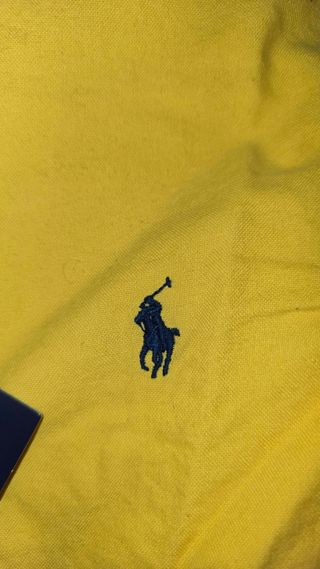 Camisa Ralph Lauren Amarilla talla S