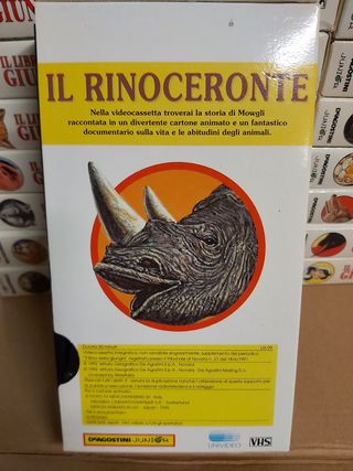 Il libro della giungla vhs deagostini 