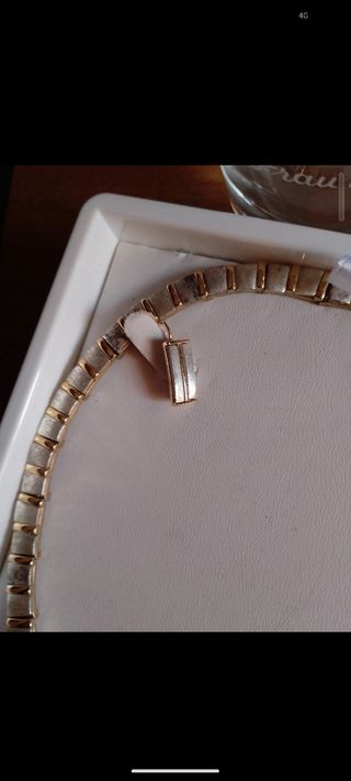 Collar y pendientes Lotus 