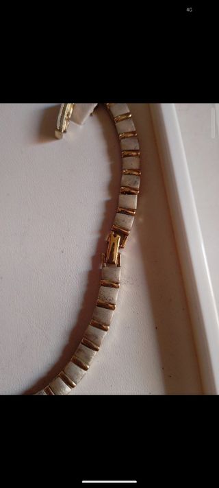 Collar y pendientes Lotus 