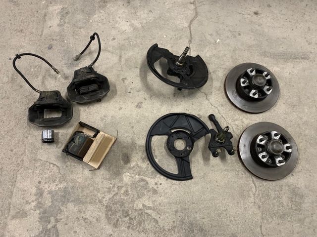 Conjunto frenada trasera Porsche 924