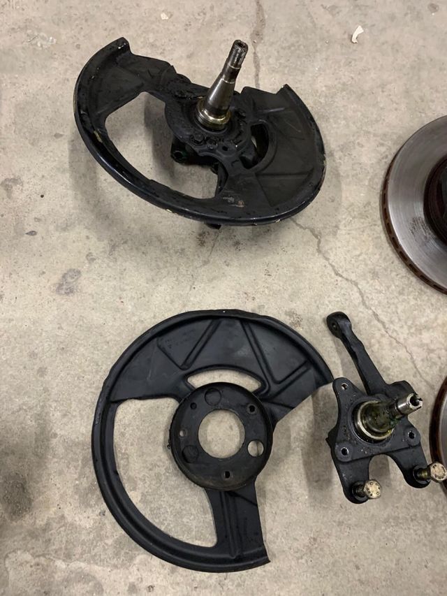 Conjunto frenada trasera Porsche 924