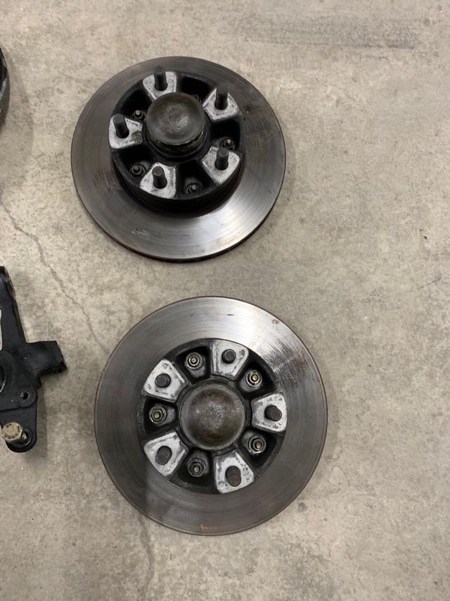 Conjunto frenada trasera Porsche 924