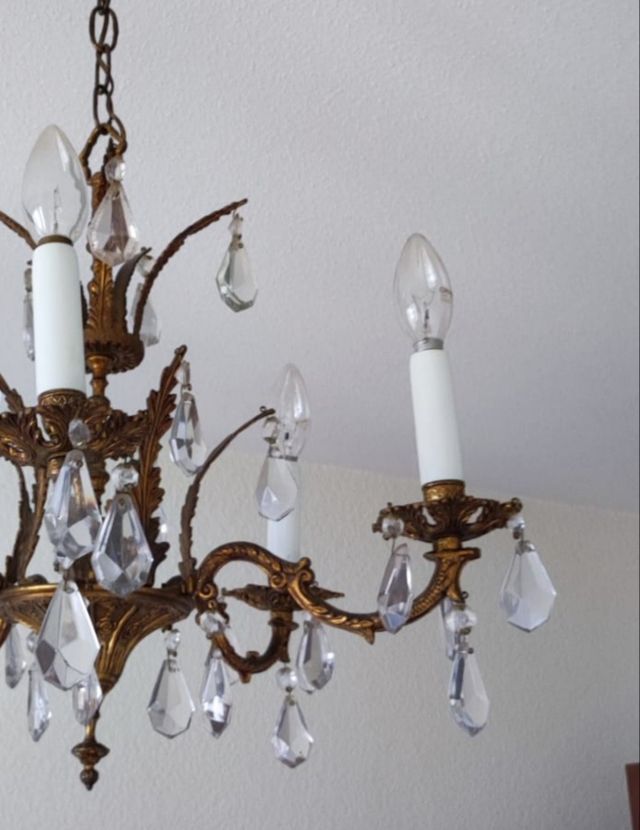 Preciosa lampara antigua