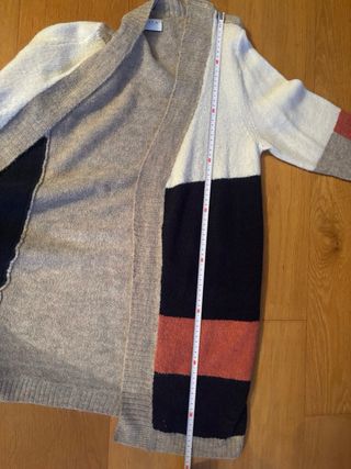 Chaqueta larga punto Vila