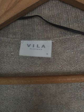 Chaqueta larga punto Vila