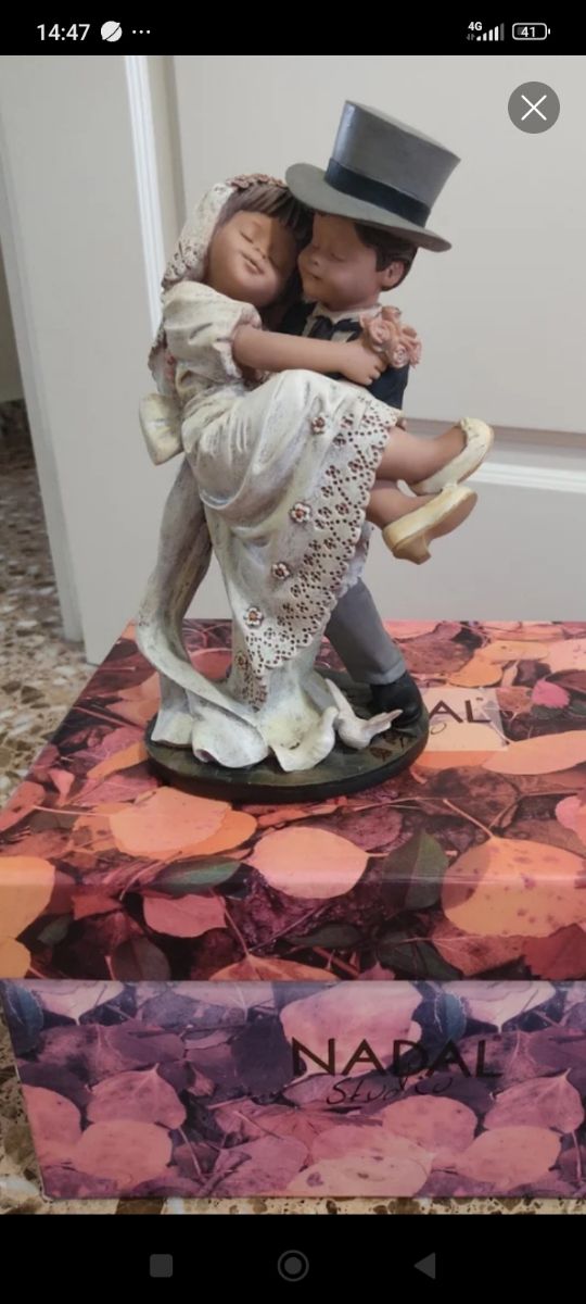 Figura Marca Nadal Pareja Novios 75 Euros