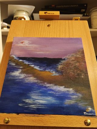 Quadro su tela in acrilico