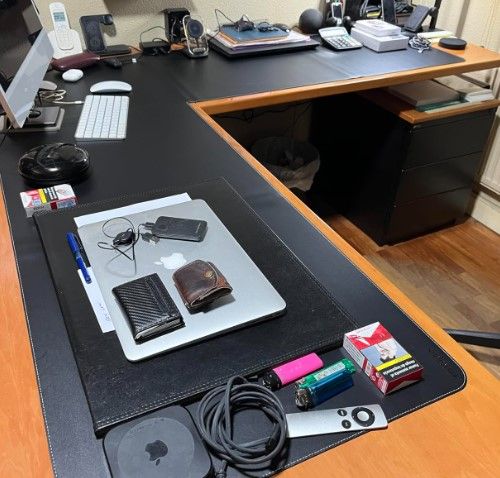 Almohadilla de escritorio grande y elegante