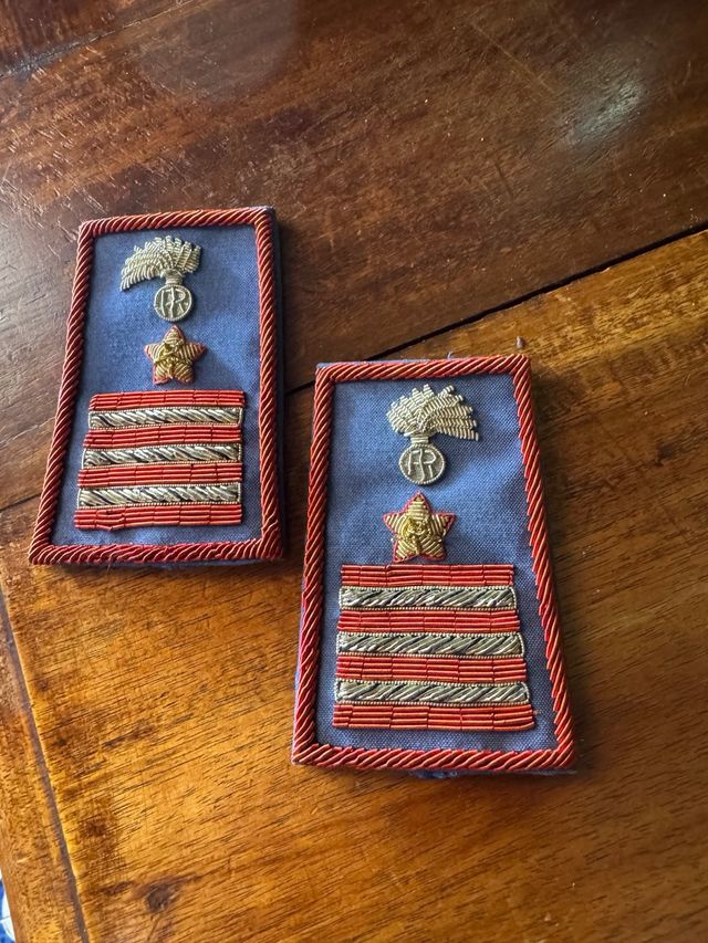 Gradi Luogotenente CC in filo d’argento