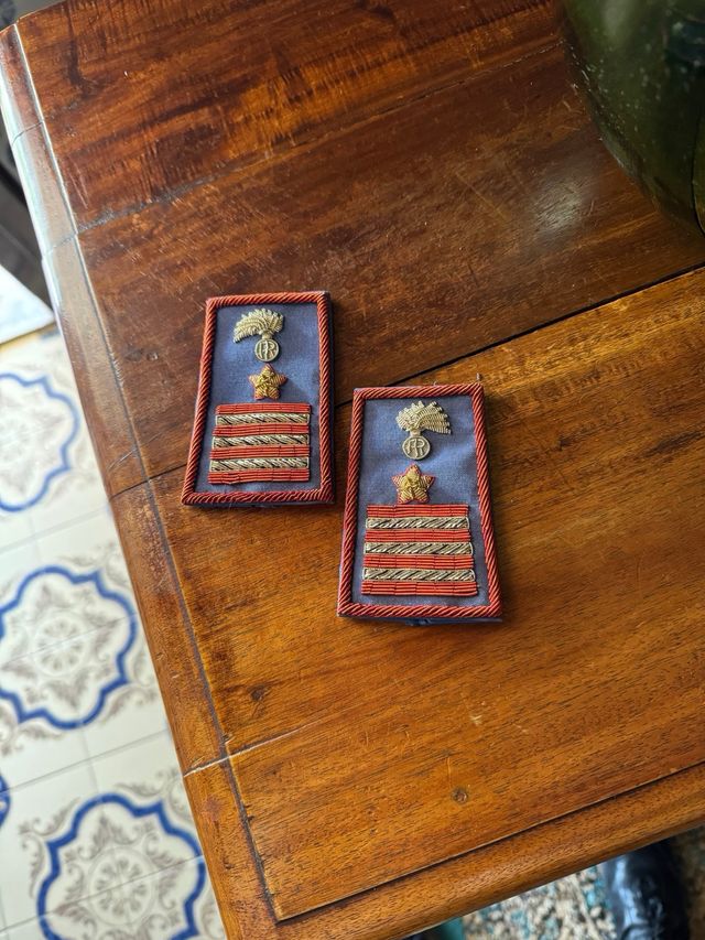 Gradi Luogotenente CC in filo d’argento