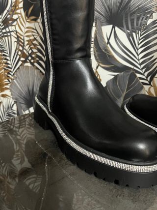 Stivali alti neri 36