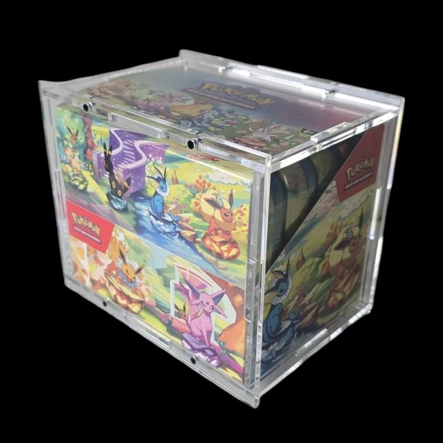 Case acrílico Display 8x Mini Tin Pokemon