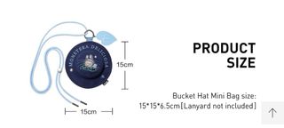 POP MART THE MONSTERS FALL IN WILD Hat Mini Bag