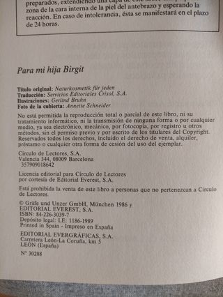 Cosmetica Natural - Recetas y consejos