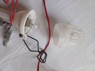 Lámpara portátil coche antiguo